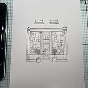 Mon projet du cours : Illustration urbaine à l'aquarelle : peignez votre ville. Pintura, Desenho, Pintura em aquarela e Ilustração arquitetônica projeto de magalie_viaud - 19.03.2024