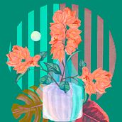 Mi proyecto del curso: Diseño de estampados contemporáneos: escala, color y composición Ein Projekt aus dem Bereich Malerei, Musterdesign, Modedesign und Gouachemalerei von MARIA ARBOLEDA - 19.03.2024