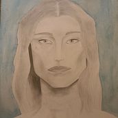 retrato - DA. Un proyecto de Dibujo a lápiz y Pintura a la acuarela de pablo martínez - 19.03.2024