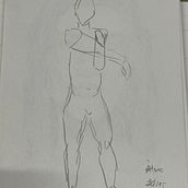 esbozos 30seg - DA. Un proyecto de Dibujo a lápiz de pablo martínez - 19.03.2024