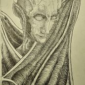 Mój projekt z kursu: Surrealistyczny rysunek cienkopisem. Desenho e Ilustração com tinta projeto de Paweł Gruszczyk - 20.03.2024