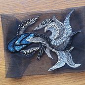 My project for course: Introduction to Lunéville Crochet Embroidery . Design vestimentar, Broderie și Design textil de ievitaa - 03.20.2024