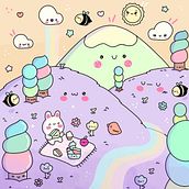 Il mio progetto del corso: Creazione di mondi kawaii: dai gioia con l'illustrazione. Design de personagens, Ilustração digital, e Mangá projeto de Giuliana Paolicelli - 20.03.2024