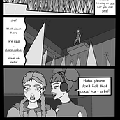 Future Messenger Training. Traditional illustration, Comic, Drawing, Digital Illustration, Stor, board, Ink Illustration, Narrative, and Manga project by svenunger - 03.20.2024