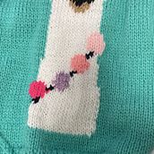 Sweter de Llama. Un projet de Création de motifs de Carla Liick - 20.03.2024