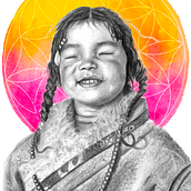 Contemplando el paisaje como un niño . Un progetto di Illustrazione tradizionale, Disegno, Illustrazione digitale, Pittura ad acquerello, Disegno di ritratti, Disegno realistico e Disegno a matita di Libertad Loera - 15.03.2024