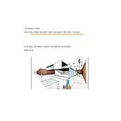 Mi proyecto del curso: Sketching para arquitectura: imagina con papel y pluma Ein Projekt aus dem Bereich Architektur, Skizzenentwurf, Zeichnung, Architektonische Illustration, Sketchbook, Raumgestaltung und Design von Eduardo Villarroel - 19.04.2024