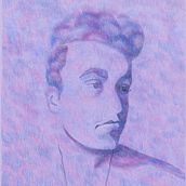 The fear of losing. Un projet de Dessin aux cra, ons de couleur, Dessin de portrait, Dessin au cra, on, Dessin, Dessin artistique et Illustration traditionnelle de Ameli Solomko - 21.03.2024