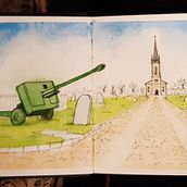 My project for course: Watercolor Travel Journal. Traditional illustration, Watercolor Painting, Architectural Illustration, and Sketchbook project by berdowd - 03.21.2024