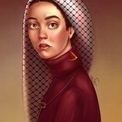 My project for course: Digital Fantasy Portraits with Photoshop. Drawing, Digital Illustration, Portrait Drawing, Digital Drawing, and Digital Painting project by Şule Aydın - 03.21.2024