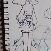 Meu projeto do curso: Desenho de personagens mangá do zero. Un proyecto de Ilustración tradicional, Diseño de personajes, Cómic, Dibujo a lápiz, Dibujo y Manga de lf92751212 - 21.03.2024