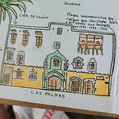 Mon projet du cours : Illustration urbaine à l'aquarelle : peignez votre ville. Painting, Drawing, Watercolor Painting, and Architectural Illustration project by crmokrane - 03.21.2024