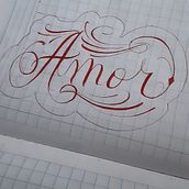 My project for course: Freehand Cursive Lettering Tattoos. Lettering, and Tattoo Design project by dmaldonado942_1 - 03.21.2024