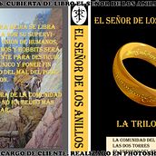 16. Cubierta de libro El señor de los anillos. Graphic Design, Design Management, and Editorial Design project by Mikel de la Herrán Elorriaga - 03.21.2024