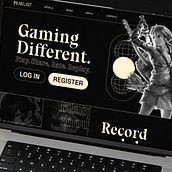 PLAYLIST · UI/UX Design & Visual Identity . UX / UI, Br, ing, Identit, Graphic Design, and Web Design project by Rafael Guerra - 03.22.2024