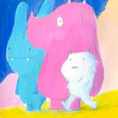 Cute monsters. Traditional illustration, and Children's Illustration project by Valentina Corradini - 03.22.2024