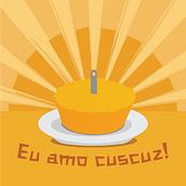 Eu amo cuscuz!. Motion Graphics, and Vector Illustration project by Kleyciane Dutra Mendes - 03.22.2024