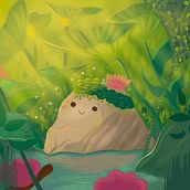Mój projekt z kursu: Nastrojowe sceny w Procreate: maluj kolorem i światłem. Un progetto di Illustrazione digitale di moszka_j - 22.03.2024