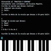 PRACTICA Y COMPONE: Creador de escalas músicales. Programming, and Web Development project by Brayan Arley Gaviria OIaya - 03.16.2024