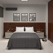 Mi proyecto del curso: Visualización de Diseño Interior de habitacion para Caballero. Architecture, Interior Architecture, Digital Architecture, and ArchVIZ project by arq_carlossuarezm - 03.22.2024