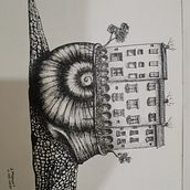 My project for course: Surrealistic Fineliner Illustration. Traditional illustration, Pencil Drawing, Drawing, Realistic Drawing, Artistic Drawing & Ink Illustration project by John Joseph Manuel - 03.23.2024