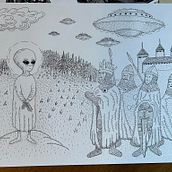 My project for course: Fairy-Tale Illustration with Pen and Ink. Drawing, Artistic Drawing & Ink Illustration project by tomaz_umek - 03.23.2024