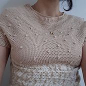 Meu projeto do curso: Crochê circular: crie roupas e receitas profissionais. Un proyecto de Diseño de complementos, Diseño de moda, Tejido, DIY y Crochet de Ana Lucia Kroeff Vieira - 23.03.2024