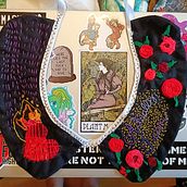 My project for course: Basic Embroidery Techniques: Stitches, Compositions, and Color Ranges. Accessor, Design, Costume Design, Embroider, Color Theor, and Textile Design project by Jaana Lehtinen - 03.24.2024