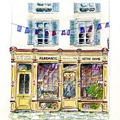Mon projet du cours : Illustration urbaine à l'aquarelle : peignez votre ville Ein Projekt aus dem Bereich Malerei, Zeichnung, Aquarellmalerei und Architektonische Illustration von scarolang - 24.03.2024
