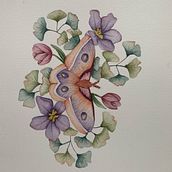 Mi proyecto del curso: Dibujo y composición naturalista en acuarela. Un proyecto de Ilustración tradicional, Dibujo, Pintura a la acuarela e Ilustración naturalista				 de oller_ana - 24.03.2024