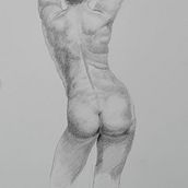 My project for course: Dynamic Figure Drawing. Un progetto di Belle arti, Bozzetti, Disegno a matita, Disegno e Disegno realistico di Debadipta Basak - 24.03.2024