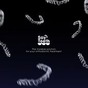 My project for course: Sayteeth brand Ein Projekt aus dem Bereich Br, ing und Identität, Logodesign, Stor, telling, Markenstrategie und Business von Osama OUASFI - 25.03.2024