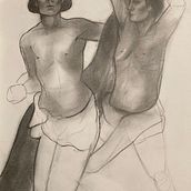 Mi proyecto del curso: Dibujo de retrato clásico: el método del Renacimiento. Fine Arts, Sketching, Drawing, Portrait Drawing, Realistic Drawing, and Artistic Drawing project by Erick Alan Ruiz Rodriguez - 03.25.2024