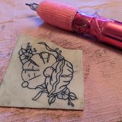 Still learning . Tattoo Design project by Natalie Jayne - 03.25.2024