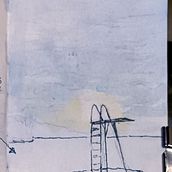 My project for course: Watercolor Landscapes: Experimental Tools and Techniques. Fine Arts, Painting, and Watercolor Painting project by Göran Bertils - 03.25.2024