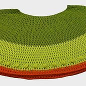 Mi proyecto del curso: Crochet: diseña prendas y patrones con tejido circular Mi proyecto final. Accessor, Design, Fashion Design, Fiber Arts, DIY, and Crochet project by Claudia Sanhueza Oyarce - 03.08.2024