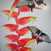 Mi proyecto del curso: Bordado con máquina de coser. Accessor, Design, Fashion Design, Embroider, Sewing, Fiber Arts, Botanical Illustration, and Textile Design project by Vanesa Flores - 03.25.2024