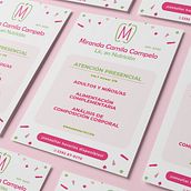Miranda Nutrición. Graphic Design project by Rocío Bidart Paso - 03.25.2024