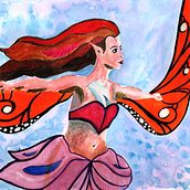 My project for course: Fairy-Tale Illustration with Watercolors. Traditional illustration, Painting, Drawing, Digital Illustration, and Watercolor Painting project by alexiaceliapeza - 03.26.2024