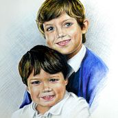 Mi proyecto del curso: Retrato realista con lápices de colores. Traditional illustration, Fine Arts, Pencil Drawing, Drawing, Portrait Drawing, Realistic Drawing, Artistic Drawing, and Colored Pencil Drawing project by Francisco Alcalá Chacón - 03.26.2024