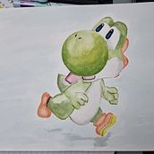 DINO. Un projet de Aquarelle de Alejandra Rivera Gutierrez - 27.03.2024