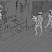 Storytelling through Perspective and values. Un progetto di Illustrazione tradizionale, Direzione artistica, Progettazione di giochi e Scenografia di Eduardo Giunta - 27.03.2024
