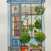 My project for course: Watercolor Urban Illustration: Portray your City. Un projet de Peinture, Dessin, Aquarelle et Illustration architecturale de monikarajput - 27.03.2024