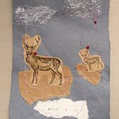 Mi proyecto del curso: Técnicas de bordado experimental sobre papel. Un projet de Beaux Arts, Collage, Broderie , et Design textile de Yerimay Bethencourt - 25.03.2024