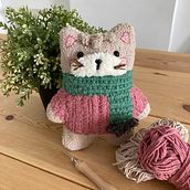 🐈. Un progetto di Ricamo, Interior Design, Art to, Punch needle e Textile Design di Cris - 27.03.2024