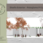 Mi proyecto del curso: Introducción al diseño de paisajes. Interior Design, L, scape Architecture, Architectural Illustration, and Spatial Design project by Vanina Rivetti - 03.27.2024