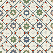 My new pattern design.. Un proyecto de Pattern Design de mmelikem - 28.03.2024