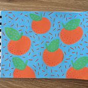 My project for course: Botanical Patterns in a Sketchbook: Conquer the Blank Page. Traditional illustration, Pattern Design, Botanical Illustration, and Sketchbook project by Holly Clothier - 03.28.2024
