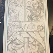 Mi proyecto del curso: El cómic de superhéroes: narrativa y realización gráfica. Traditional illustration, Comic, Pencil Drawing, Drawing, and Narrative project by Cynthia Pérez - 03.29.2024