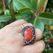 Raku ceramic rings collection. Jewelr, Design, Accessor, Design, and Ceramics project by Simona Maiocchi - 03.29.2024